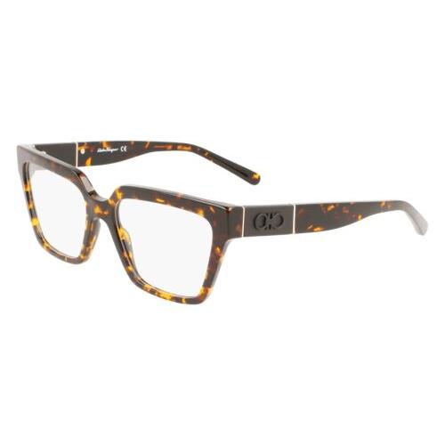 Salvatore Ferragamo SF 2919 281 Vintage Tortoise Eyeglasses 53/16/140