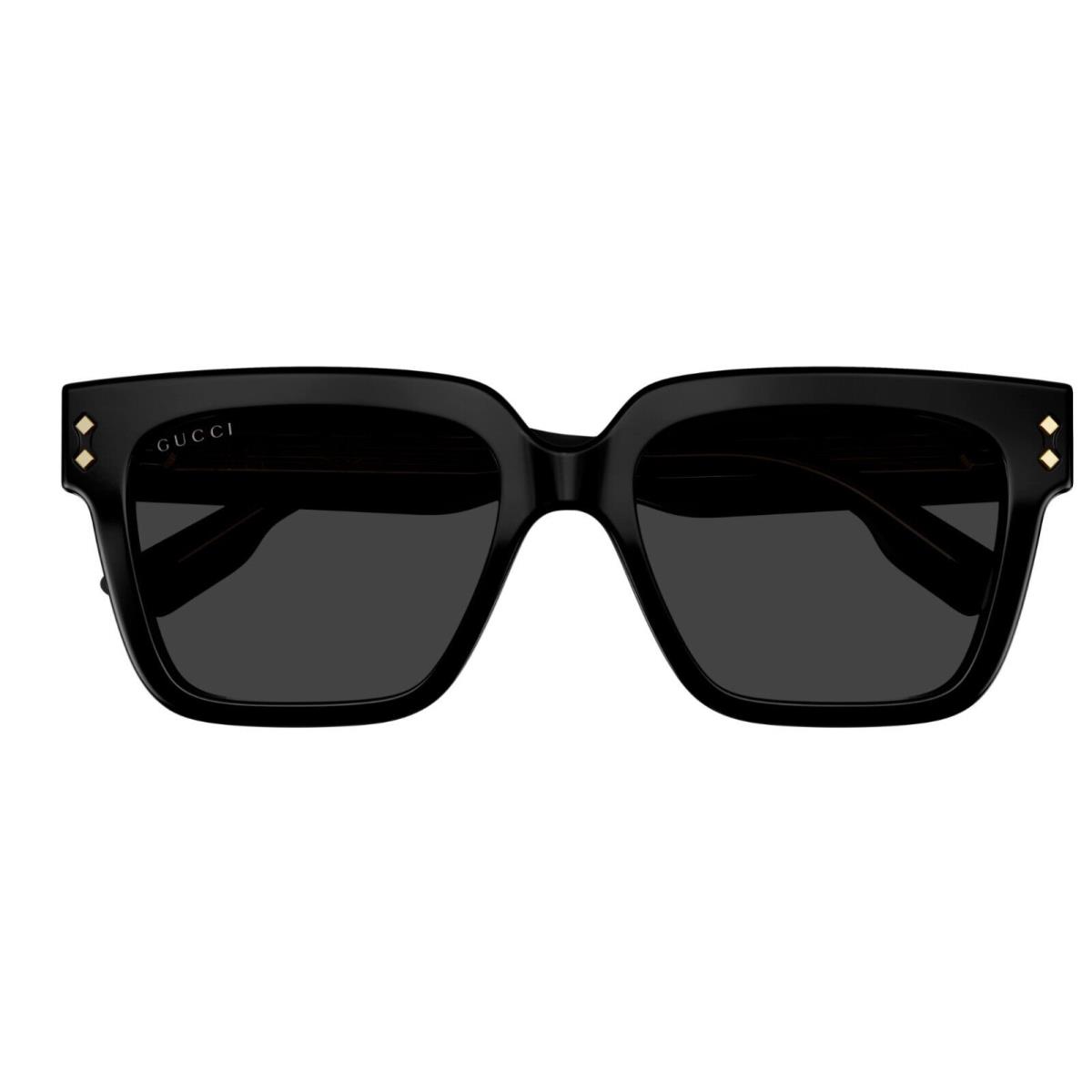 Gucci GG1084S 001 Black/grey Square Men`s Sunglasses