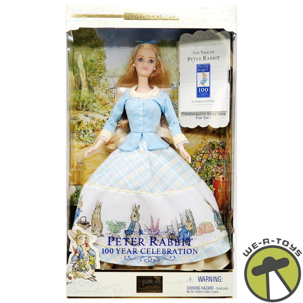 Barbie Peter Rabbit 100 Year Celebration Edition Mattel 2001 53872 Nrfb