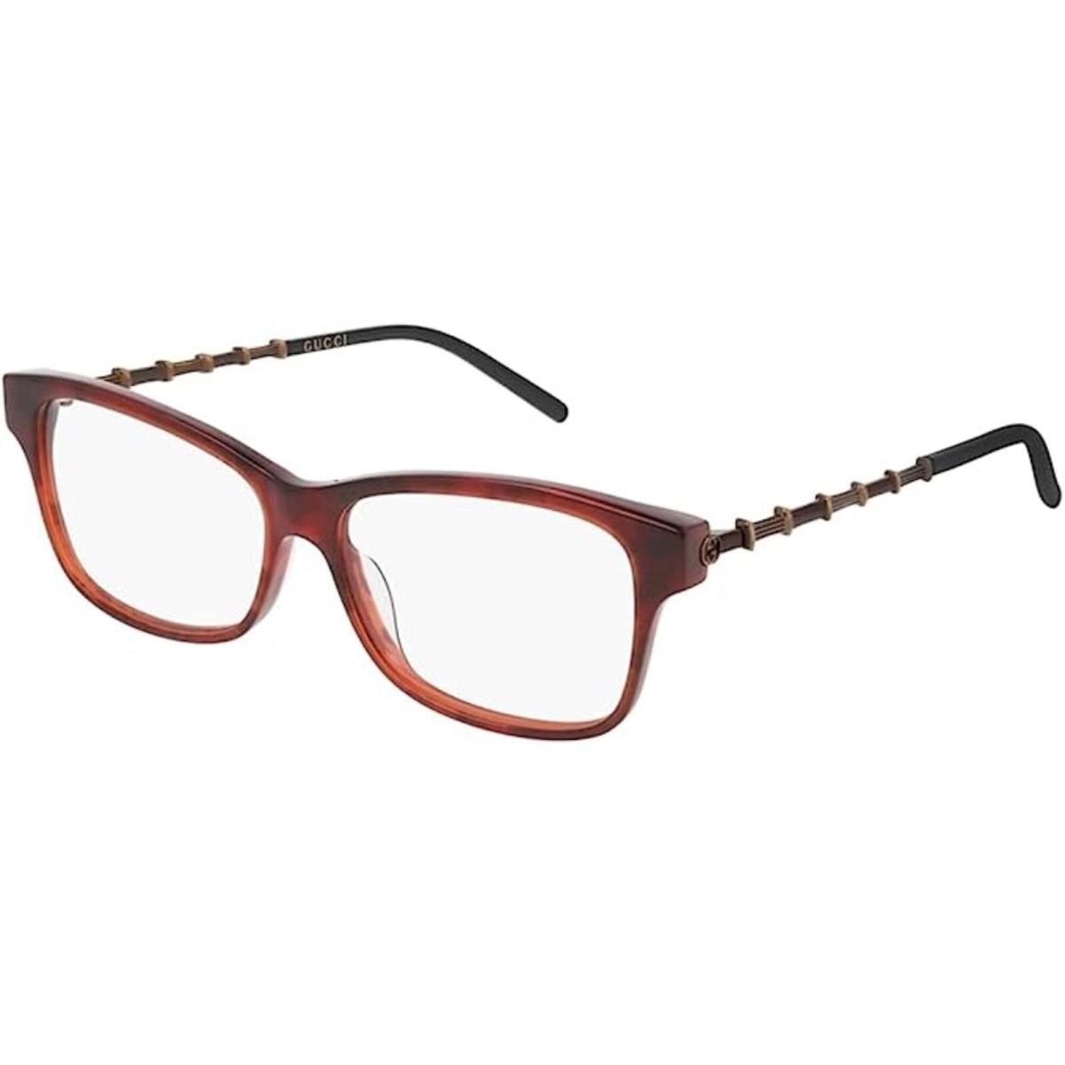 Gucci Women`s Eyeglasses Havana Plastic Full-rim Frame Gucci GG0657O 2