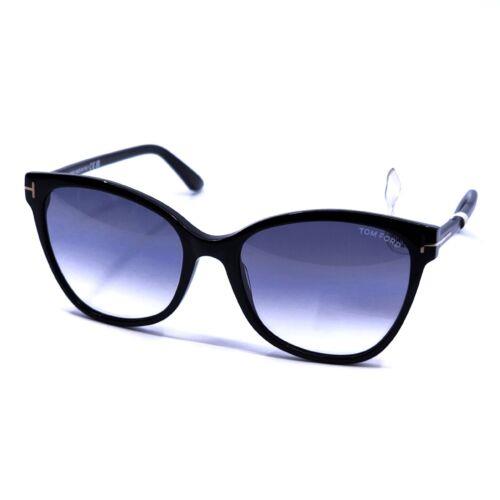 Tom Ford FT0844 TF844 01B Ani Black / Gray Gradient Sunglasses NO Box
