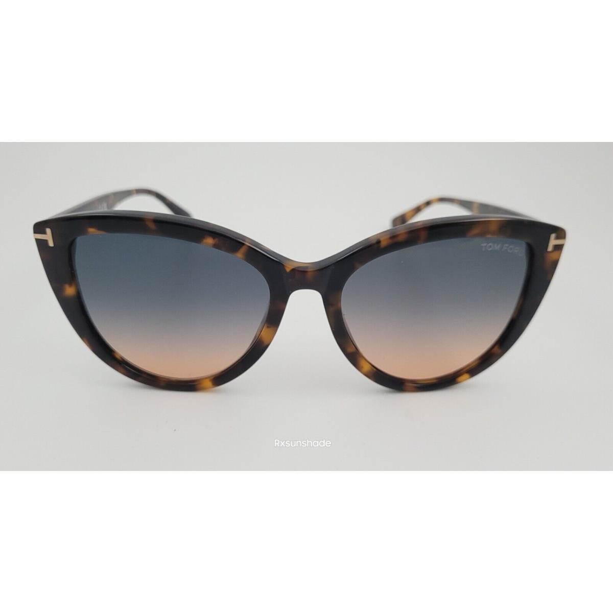 Tom Ford Sunglasses TF 915 Isabella-02 Color 55P Havana Cat Eye Size 56