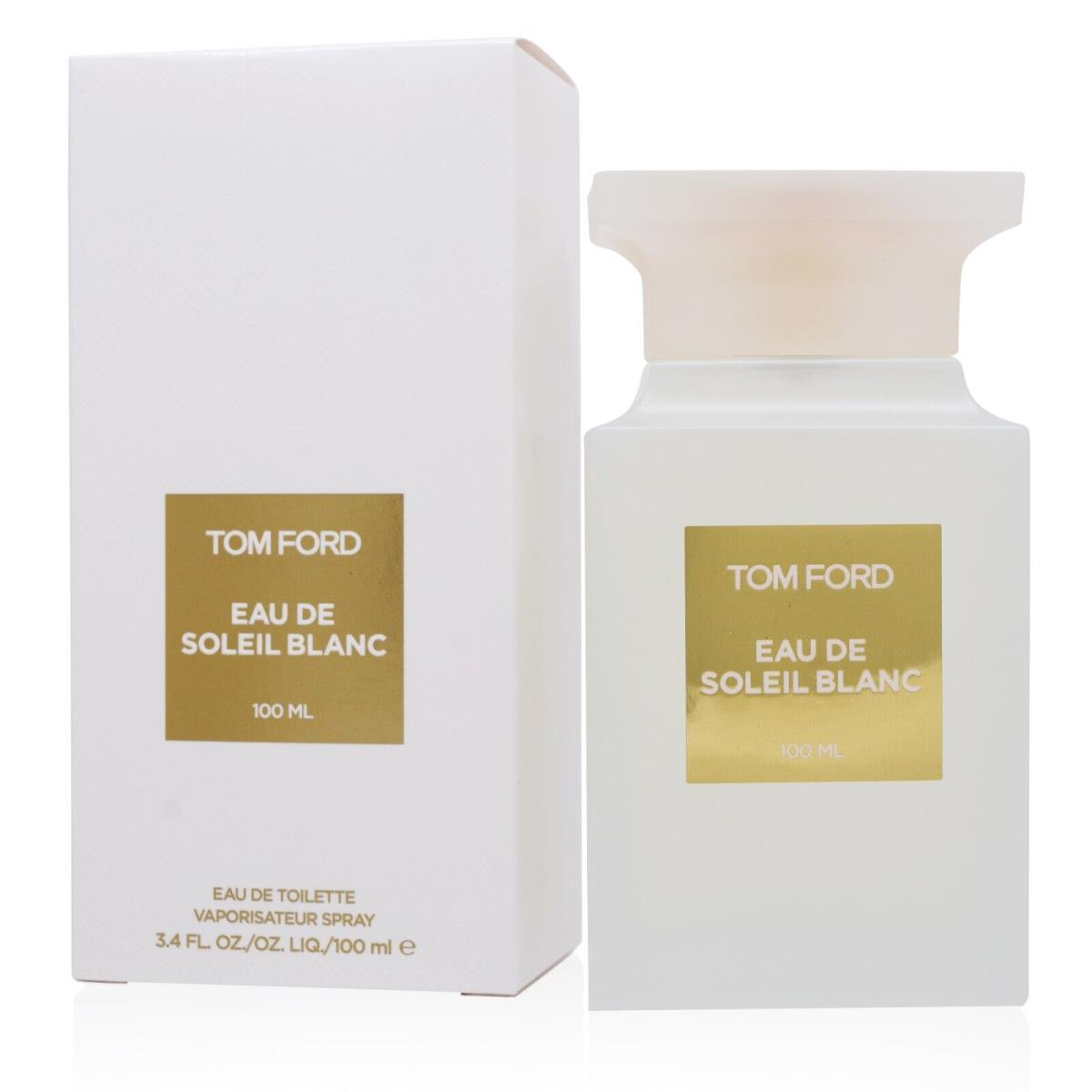 Tom Ford Eau DE Soleil Blanc/tom Ford Edt Spray 3.4 OZ 100 ML U