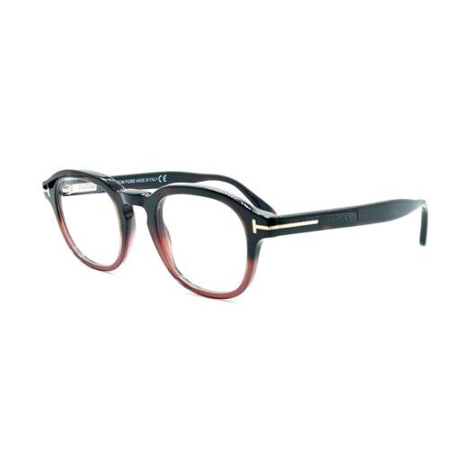 Tom Ford TF5698-B Eyeglasses 056 Havana-berry /blue Light Size 48