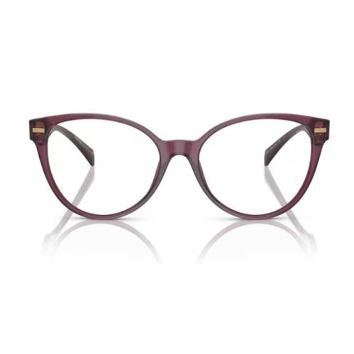 Versace 0VE3334 5220 Violet/ Clear Cat Eye 55mm Women`s Eyeglasses