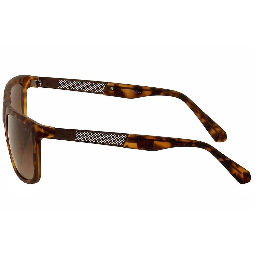 Guess GU6843 GU/6843 56F Tortoise/brown Sunglasses 57mm