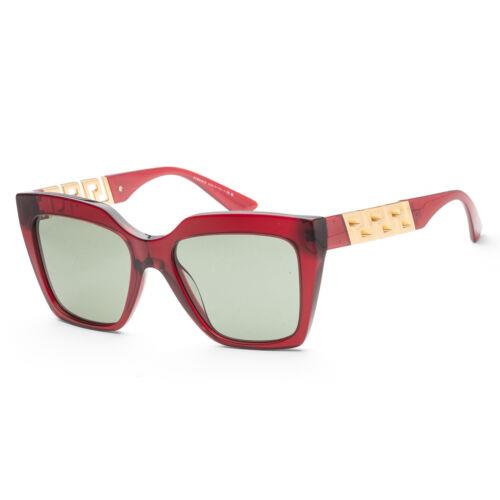 Versace Women`s VE4418-388-2 Fashion 56mm Transparent Red Sunglasses
