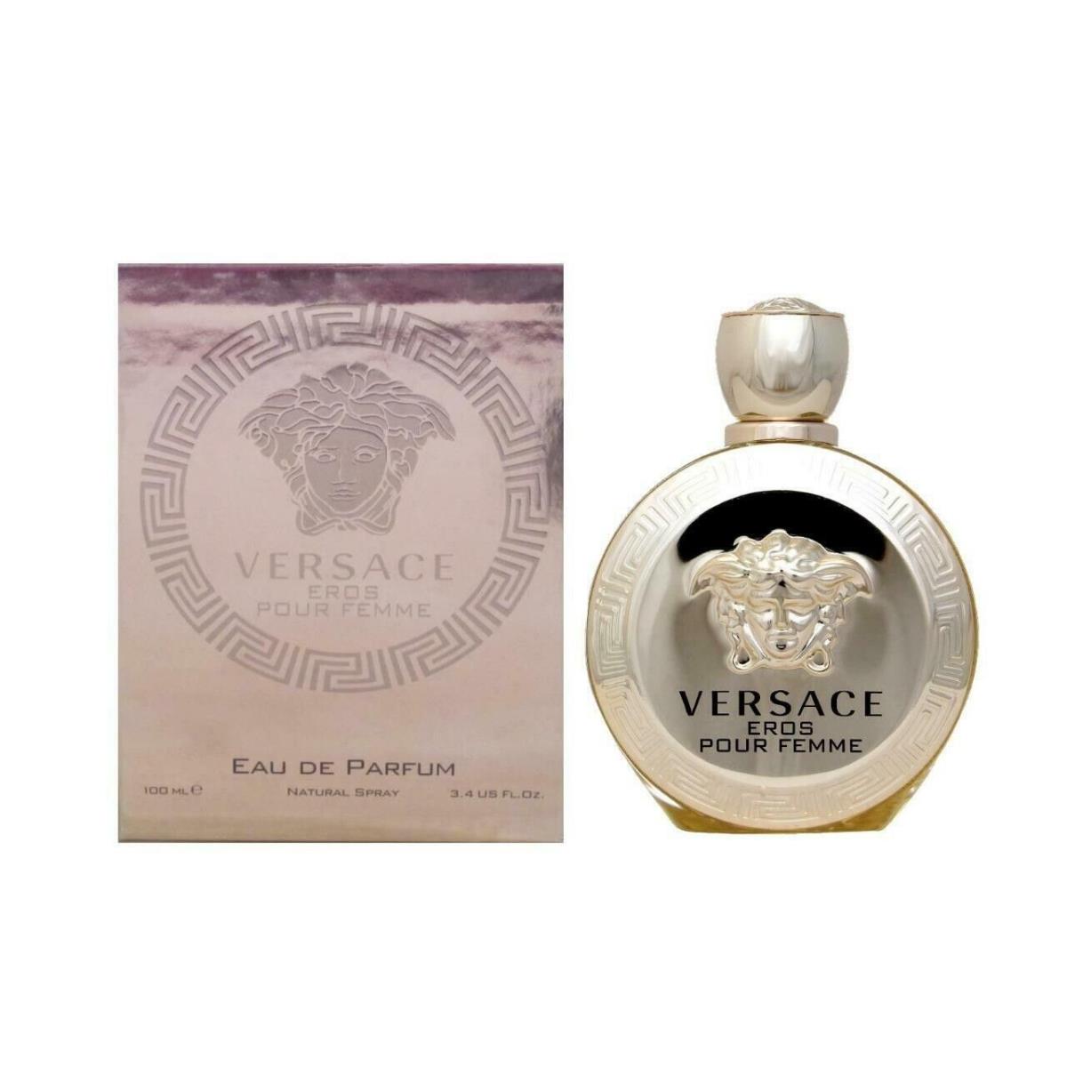 Eros Pour Femme Perfume by Gianni Versace 3.4 oz Edp For Women