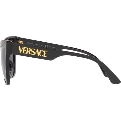 Versace VE4417U GB1/81 Sunglasses Women`s Black/polarized Dark Grey 56mm