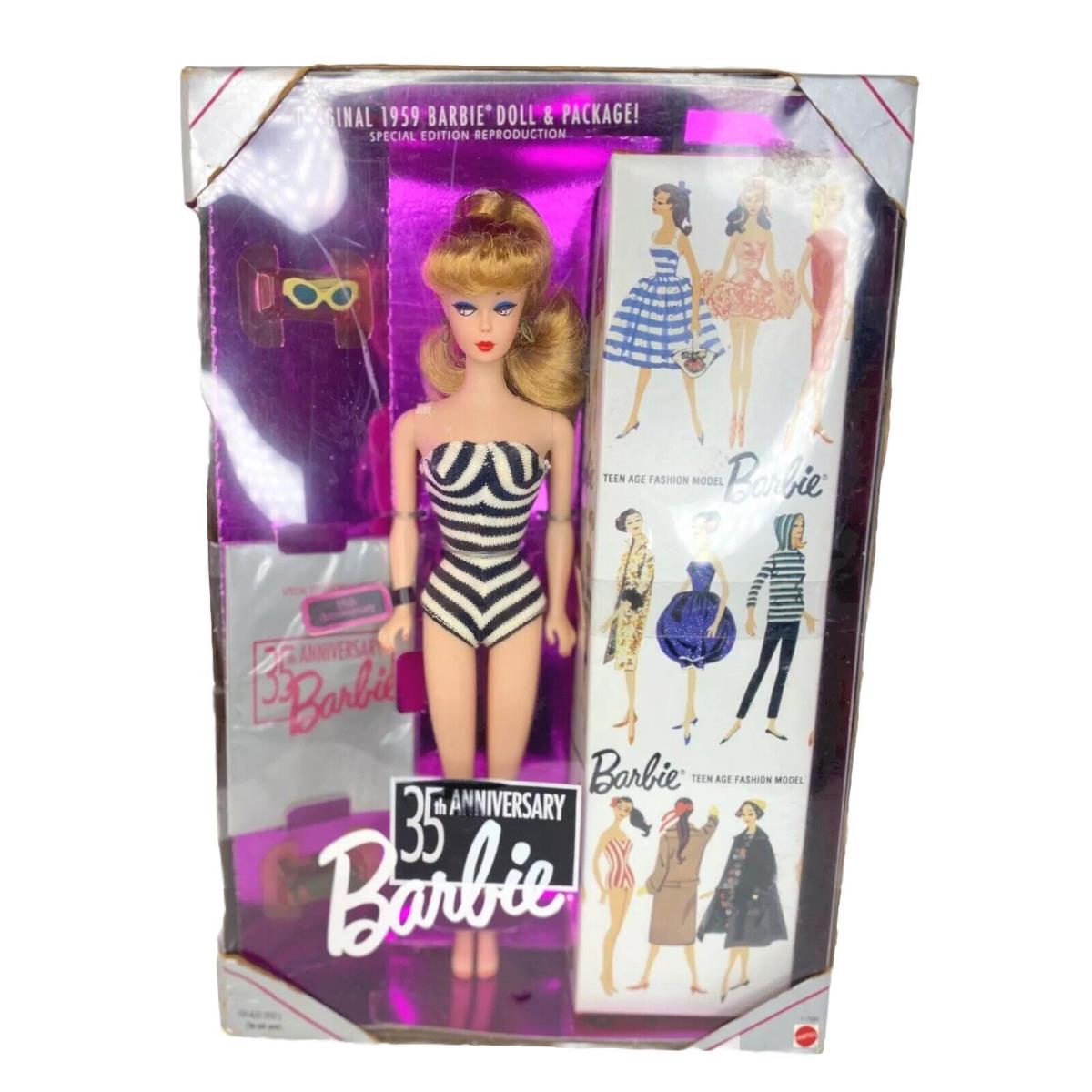 1959 Barbie Doll 35th Anniversary Special Edition 1993 Mattel 11590