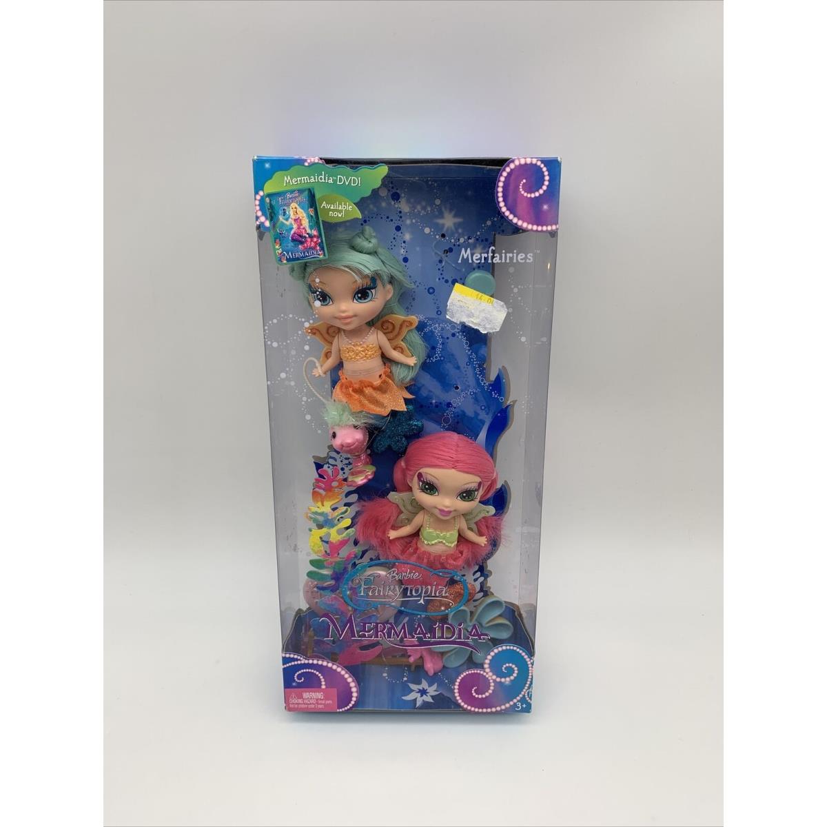 Barbie Fairytopia Mermaidia Merfairies Dolls 2005 Mattel Read Description