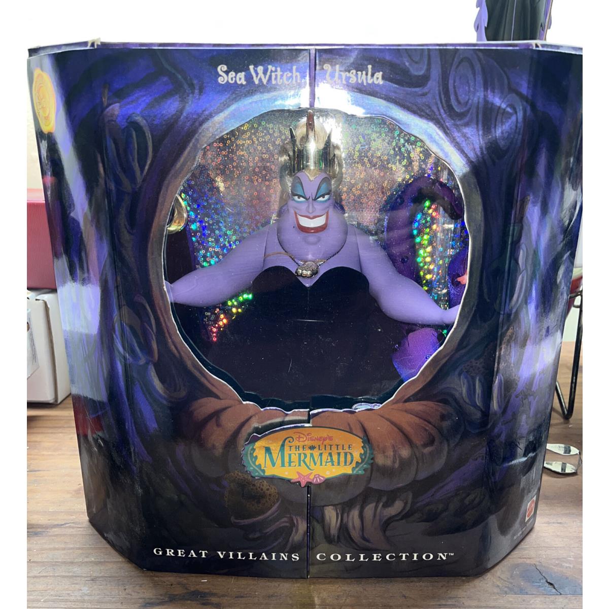 Disney`s Sea Witch Ursula Doll Great Villains 1997 Mattel 17575