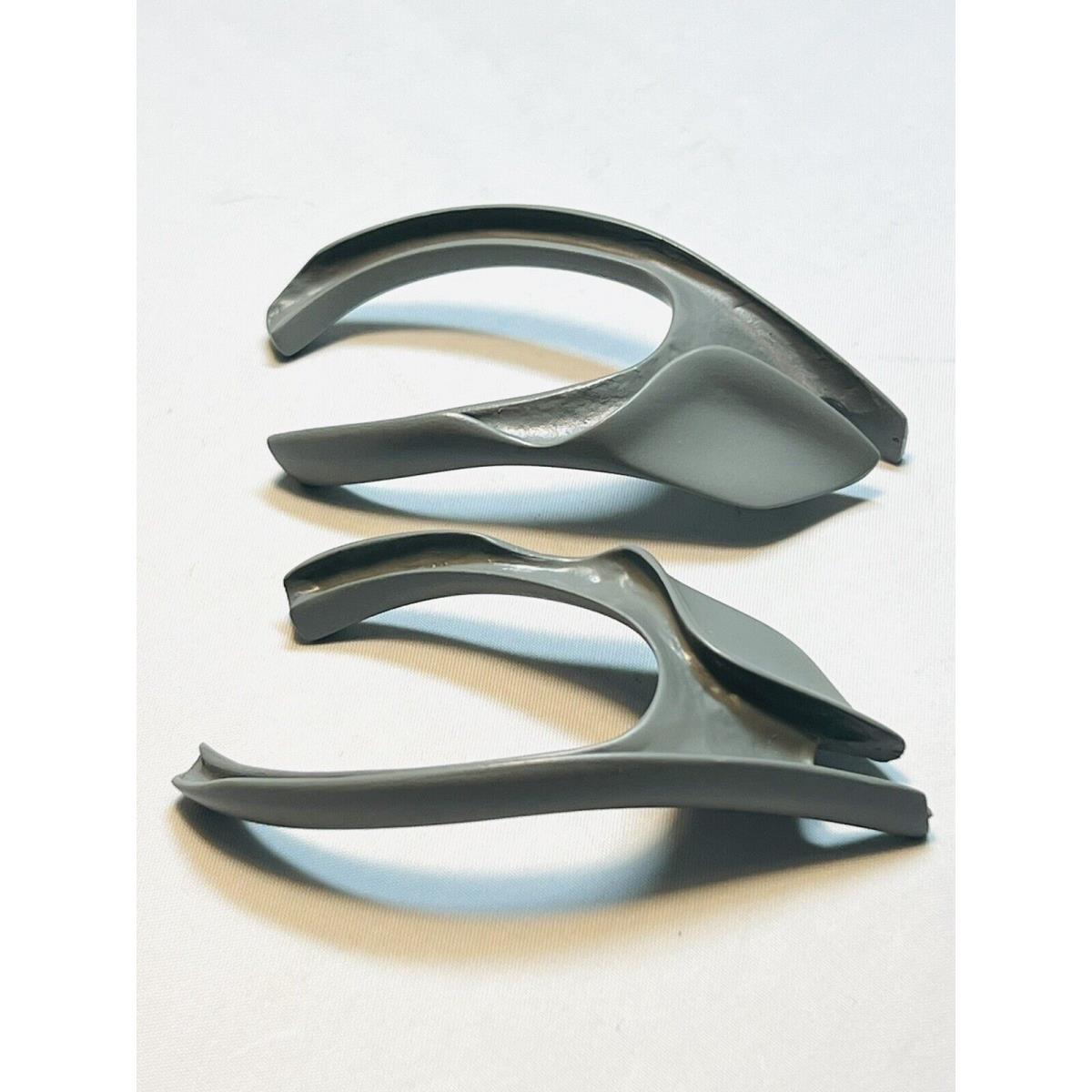 Custom Gray Side Shield Binders For Oakley Juliet Sunglasses X-metal Rare