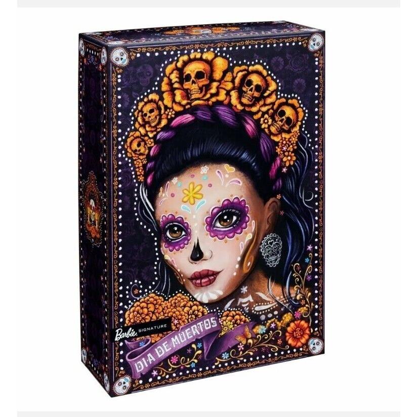 2021 Barbie Dia De Los Muertos Day of The Dead Doll GXL27 Mattel Mint Box