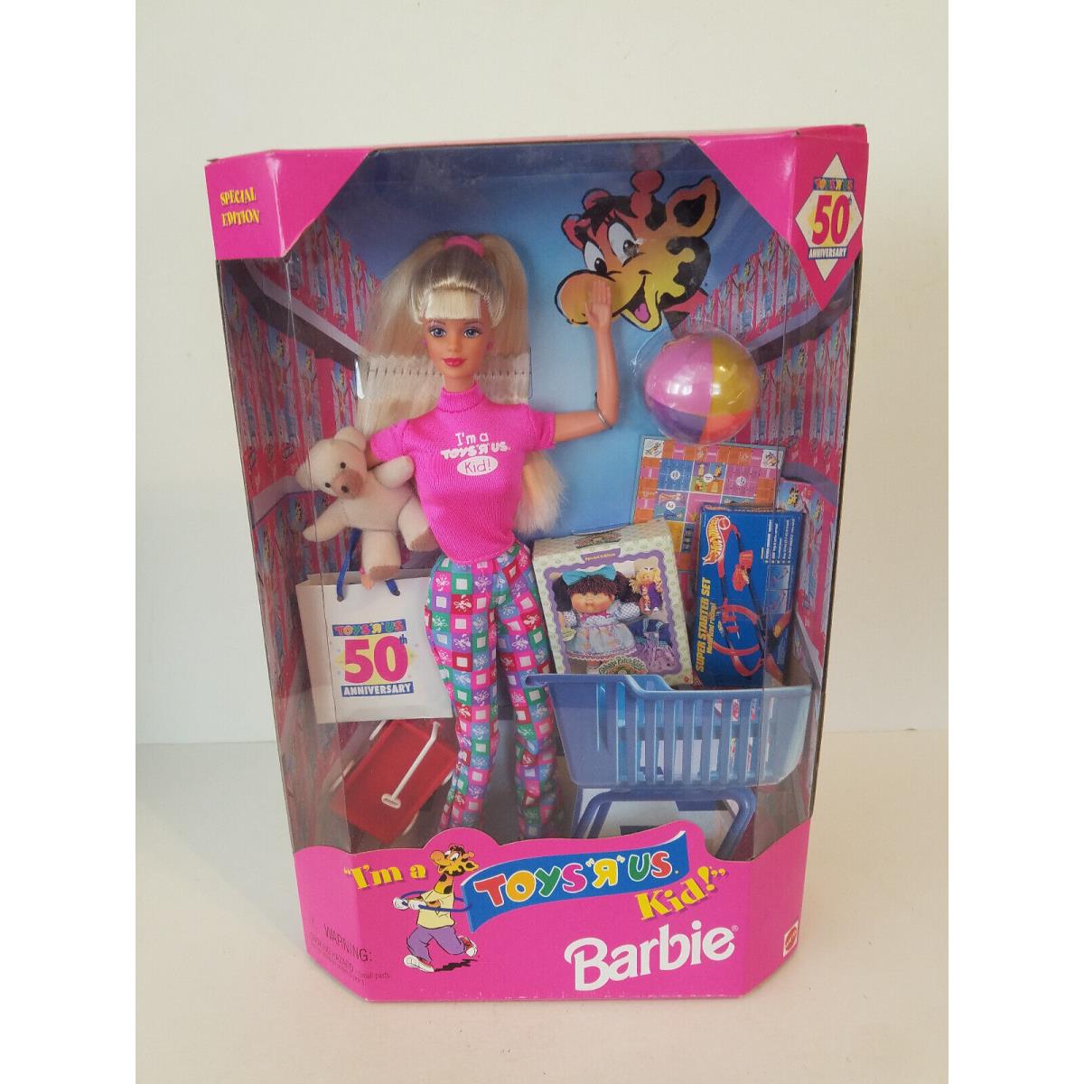 Barbie Doll Special Edition I am Toys R Us Kid Blonde 18895 Mattel 1997