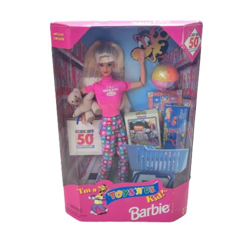 Vintage 1997 I`m A Toys R US Barbie Doll Mattel 18895 Nos