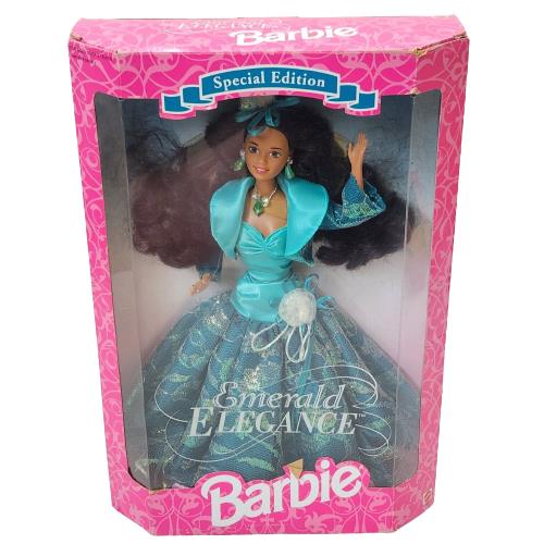 Vintage 1994 Emerald Elegance Special ED Barbie Doll 12323 Mattel