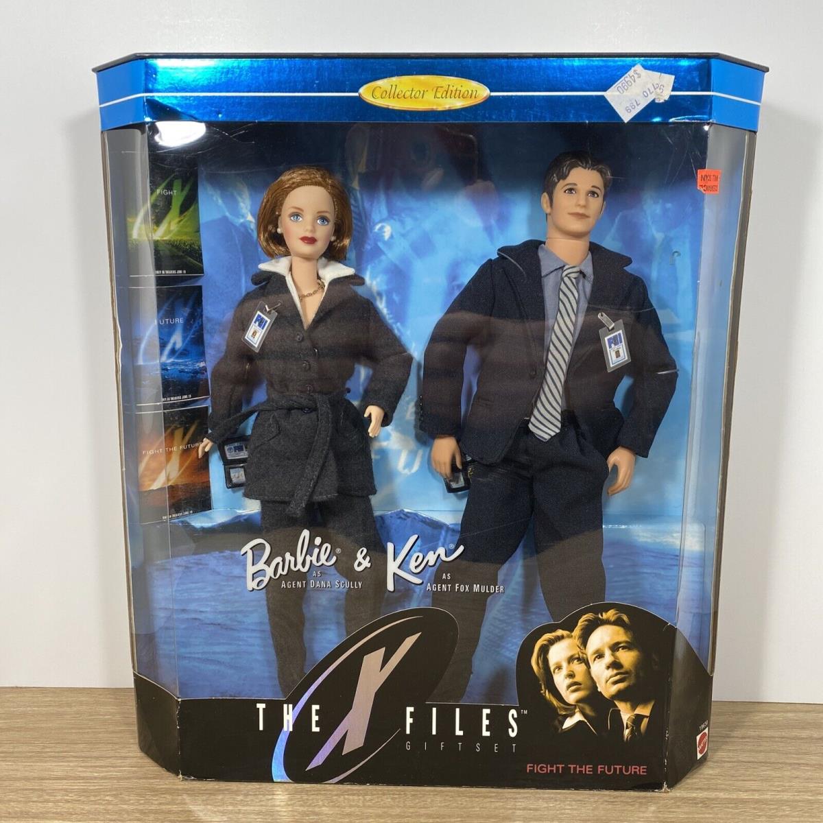 1998 Barbie Ken The X-files Edition Dana Scully Fox Mulder