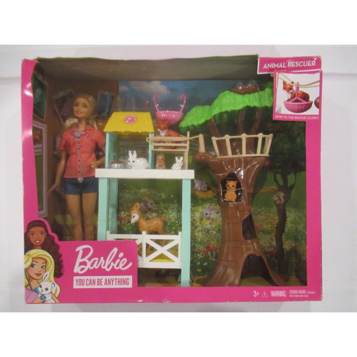 2018 Barbie Animal Rescuer Playset Never Opened