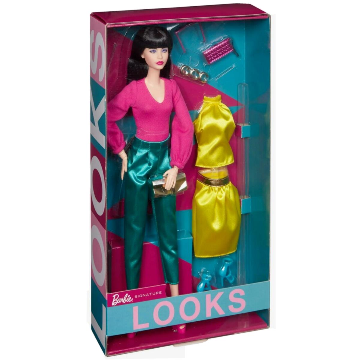 Barbie Signature Barbie Looks Posable Tall Doll 19 Mix Match Fashions HJX28