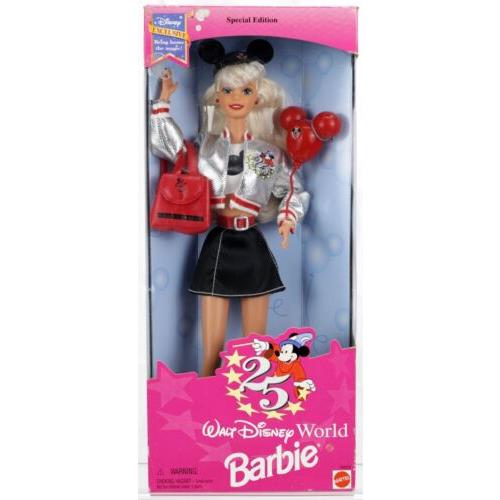Walt Disney World Barbie Doll Special Edition 16525 Nrfb 1996 Mattel Inc