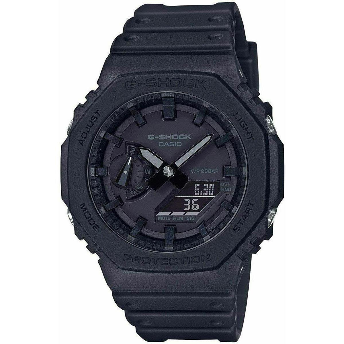 Casio G-shock Carbon Core Guard World Time Watch GA-2100-1A1