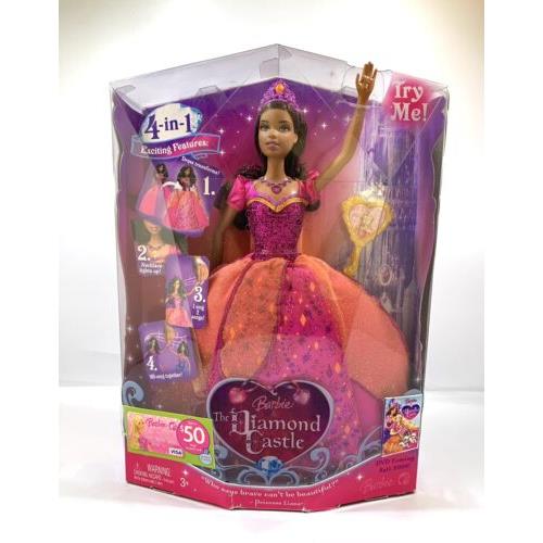 Barbie Diamond Castle Princess Liana Singing Doll African American M0786