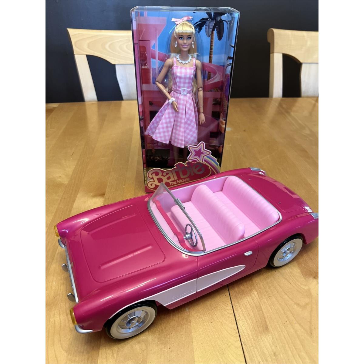 Amc Theatres Barbie The Movie Doll Pink Cruiser Car Popcorn Container Bucket