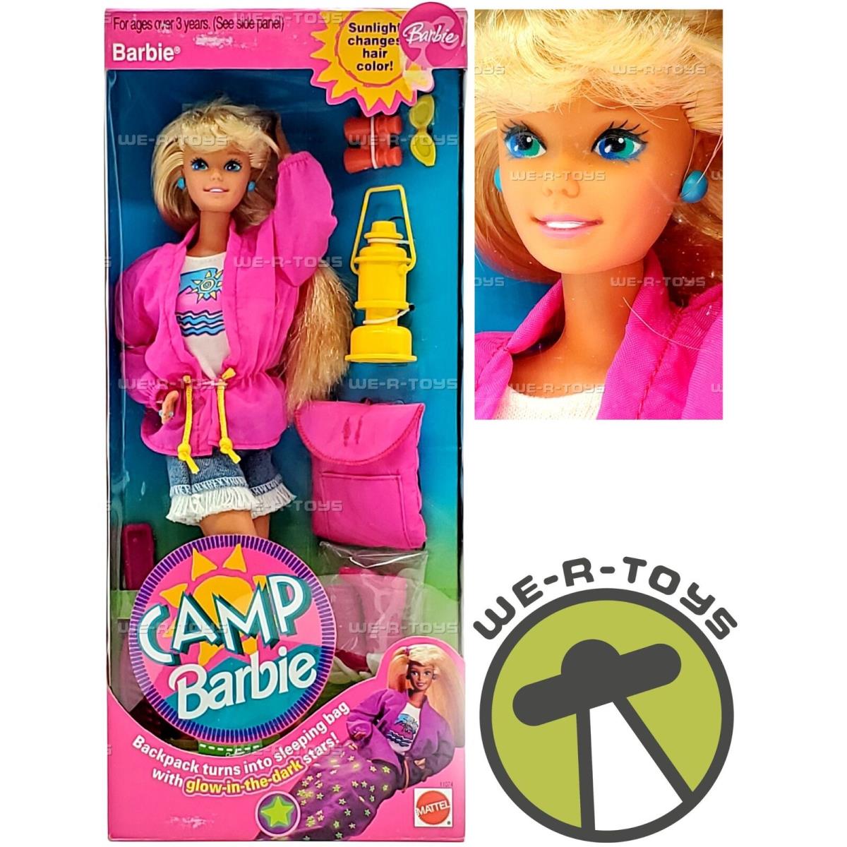 Camp Barbie Doll with Color Changing Hair 1993 Mattel 11074