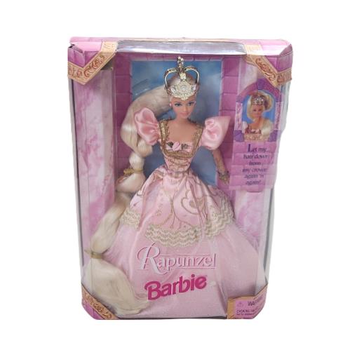 Vintage 1997 Rapunzel Mattel Barbie Doll 17646 Long Blonde Hair
