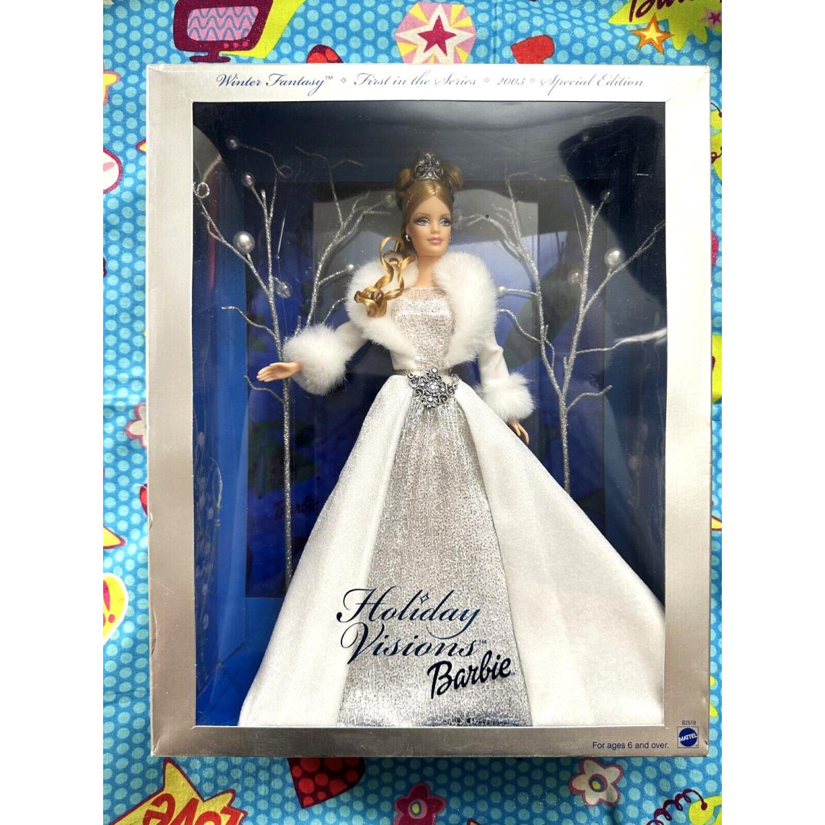 Holiday Visions Barbie Winter Fantasy First in The Series 2003 Mattel