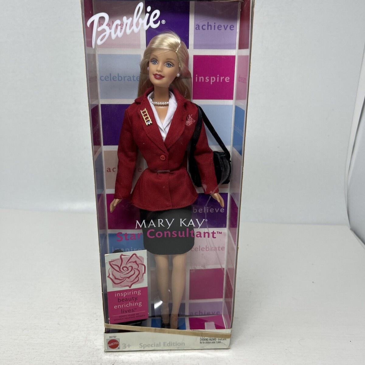 Mary Kay Star Consultant Barbie Doll Mattel B2737 2003 Special Edition