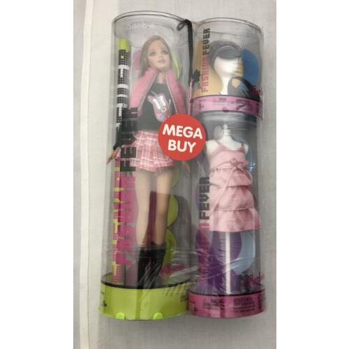 in Package 2004 Mattel Fashion Fever Barbie Doll C7472 Mega Buy Bonus G8989
