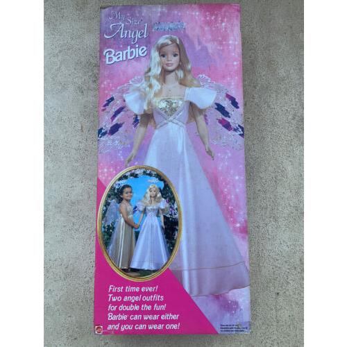 My Size Angel Barbie Blonde Wear and Share 3 Ft Tall Doll 20493 Mattel