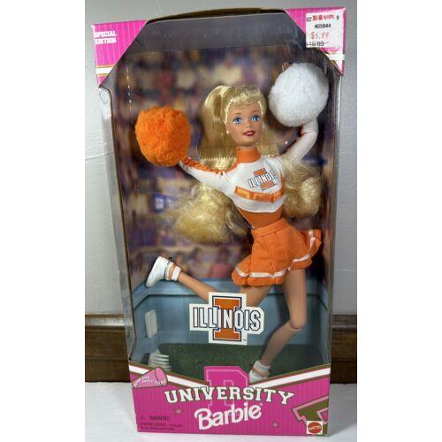 University of Illinois Barbie Cheerleader 1997 - Barbiecore - Y2K Ships Free