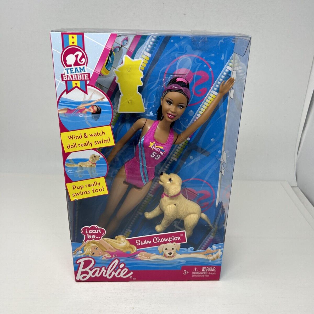 Barbie Team Barbie I Can Be Swim Champion AA Nikki W3762 2011