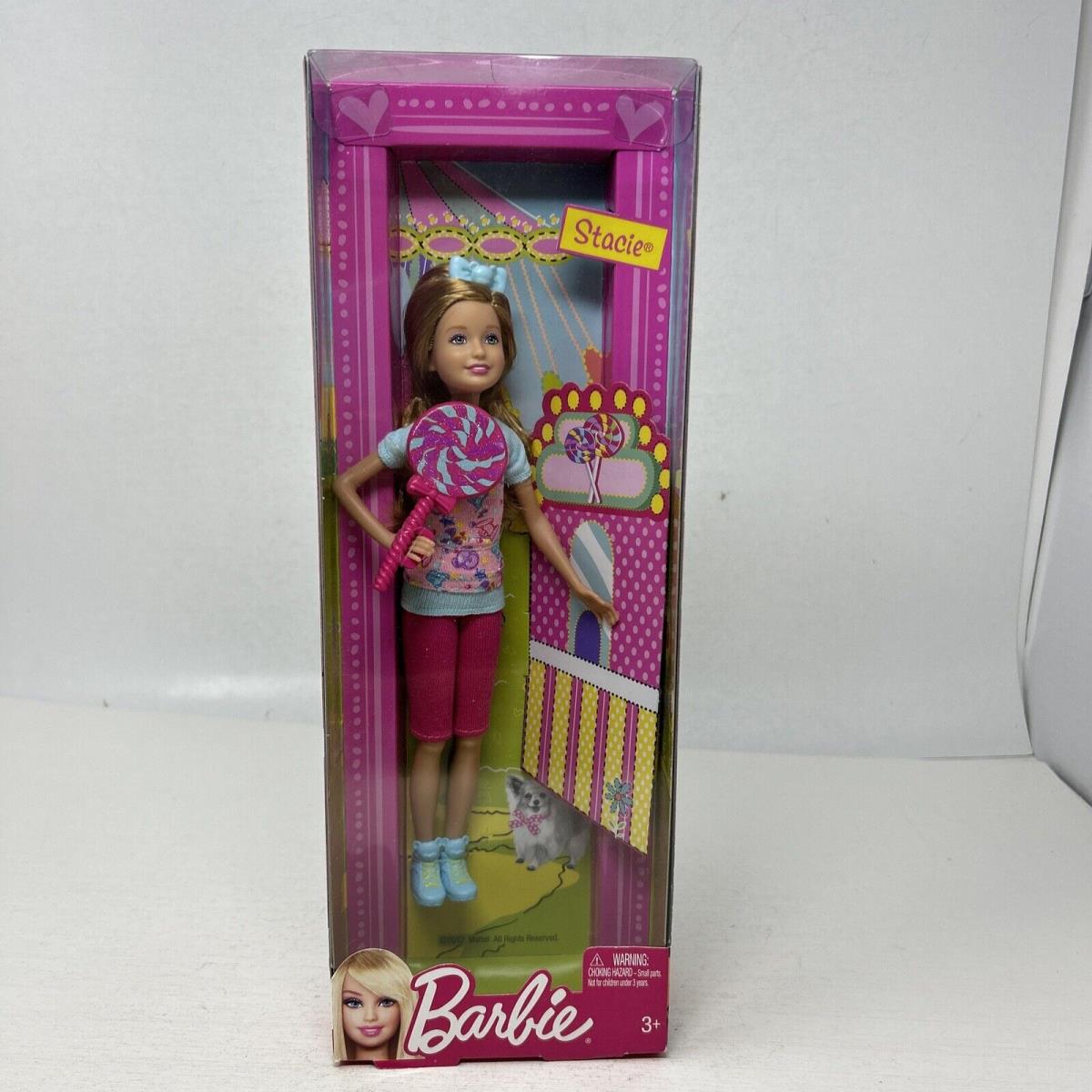 2012 Barbie Sisters Stacie Amusement Park Mattel X9055