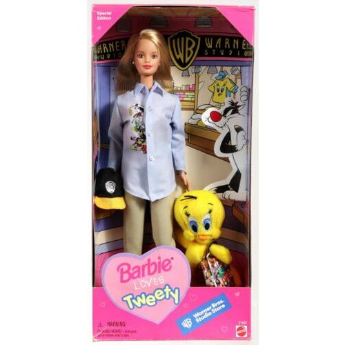 Barbie Doll Loves Tweety Warner Bros. Studio Store SE 21632 Nrfb 1998 Mattel