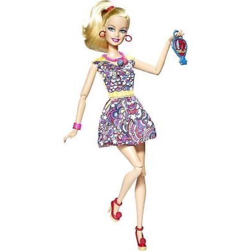 Barbie Fashionistas Swappin Styles Cutie Doll 2011 Mattel V4381