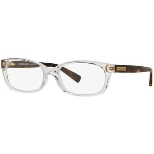 Michael Kors Clear Tortoise Mitzi V MK8020 Prescription Eyeglasses Frame S1925