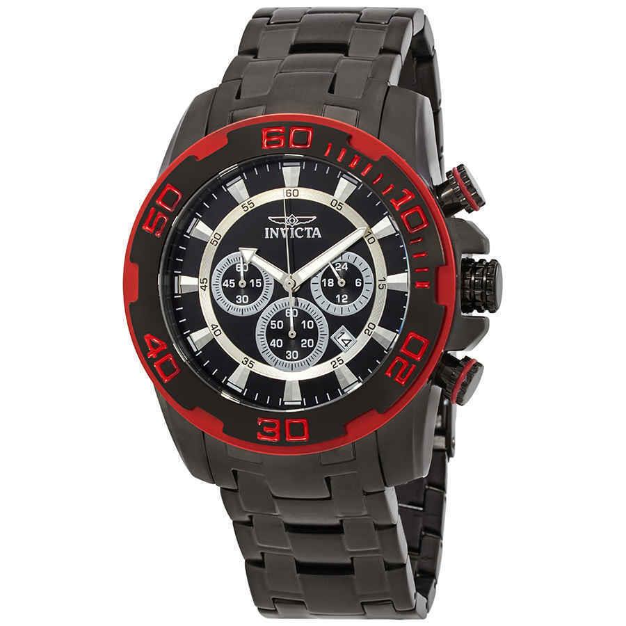 Invicta Pro Diver Chronograph Black Dial Men`s Watch 22323