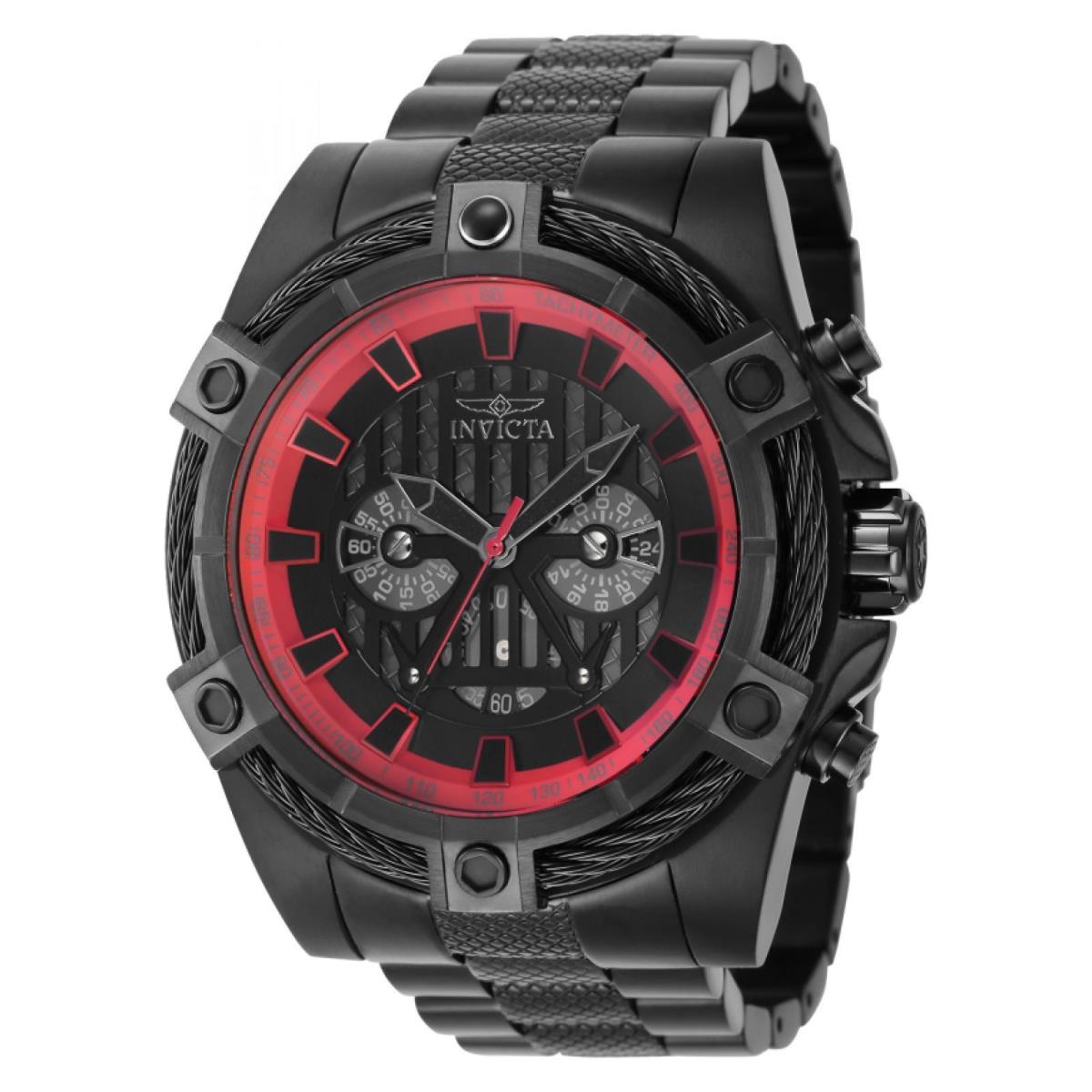 Watch Invicta 40087 Star Wars Menu 52mm Stainless Steel - Dial: Black, Band: Black