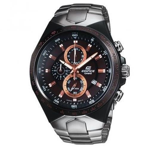 Casio Analog Multi Color Dial Stainless Steel Men`s Wrist Watch EF-534D-5AVDF