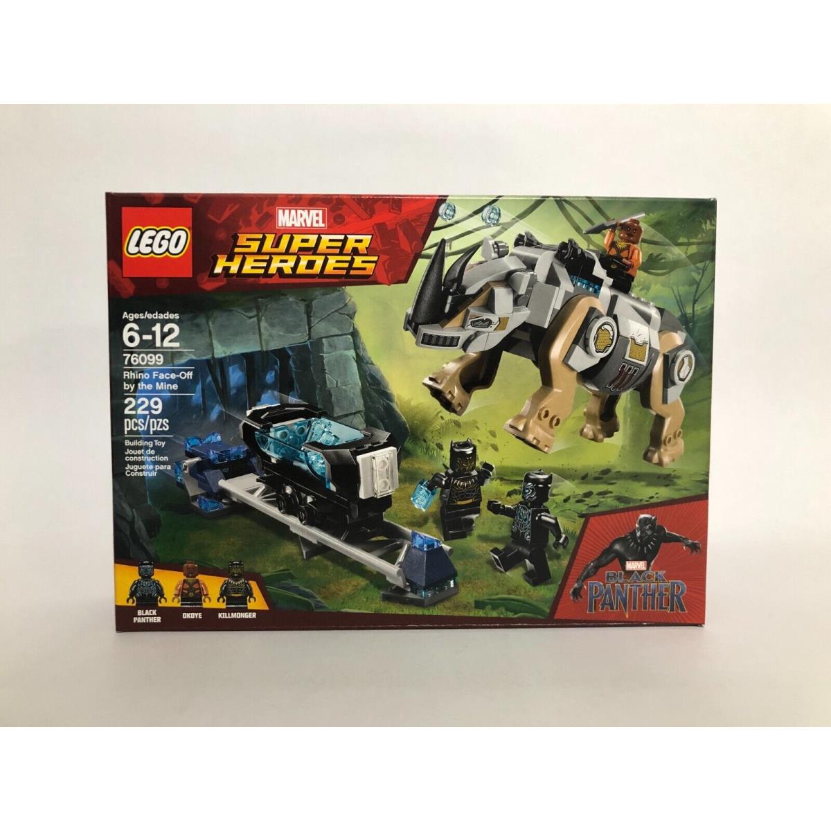 Lego Marvel Super Heroes 76099 Rhino Face-off by The Mine