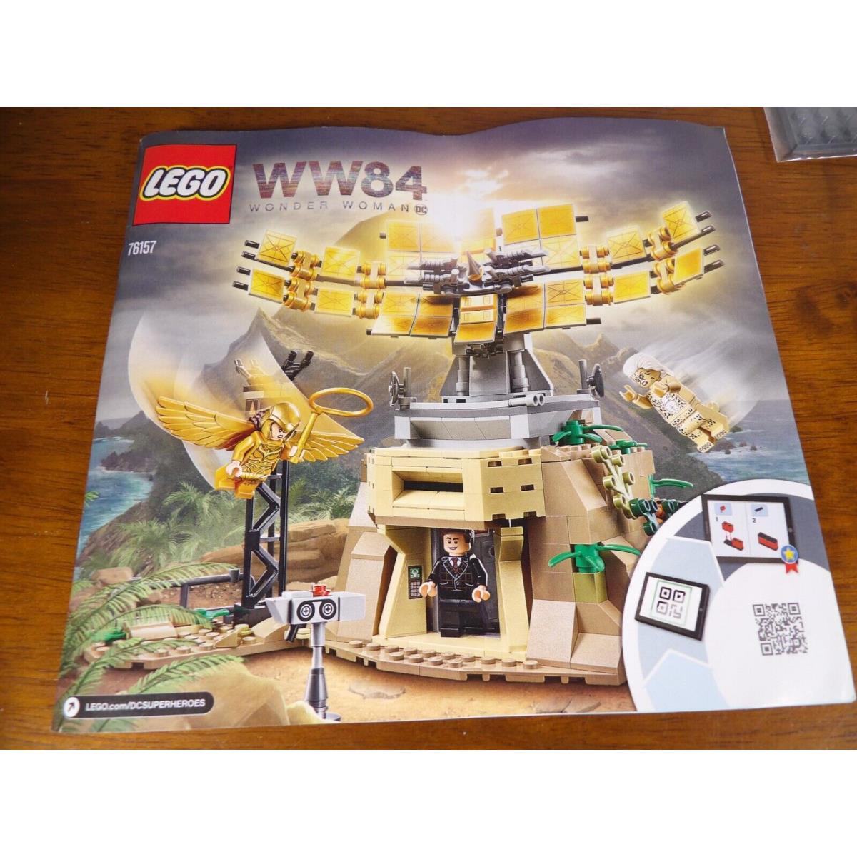 Lego DC Wonder Woman 84 Wonder Woman Vs. Cheetah Set 76157 No Box