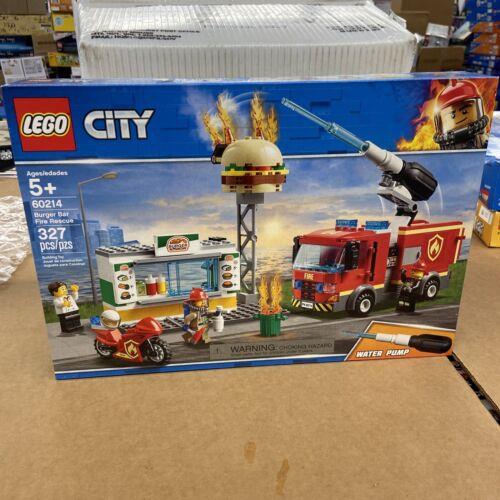 Lego 60214 City Fire Burger Bar Fire Rescue