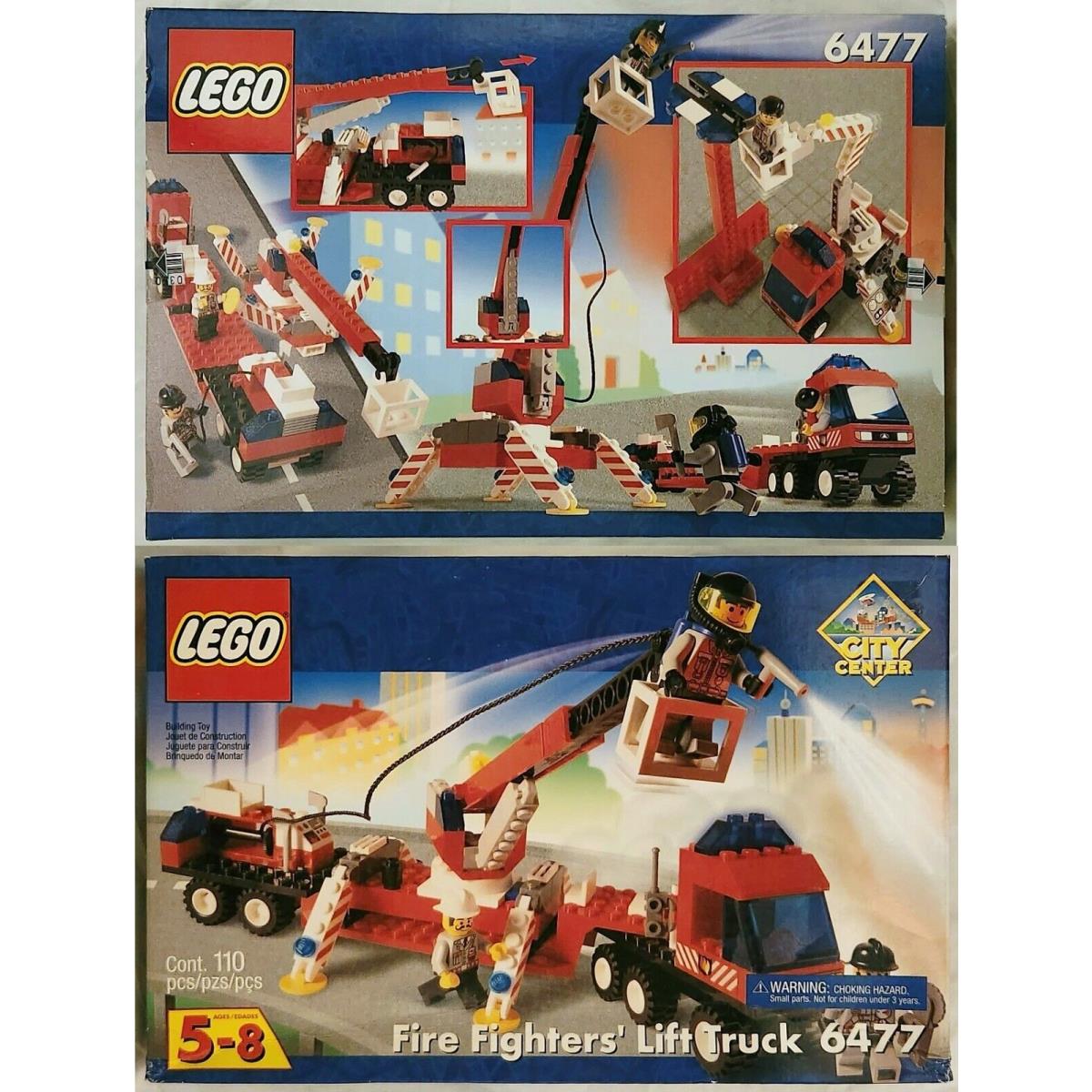 Lego 6477 Fire Fighters` Lift Truck - IN Factory Box
