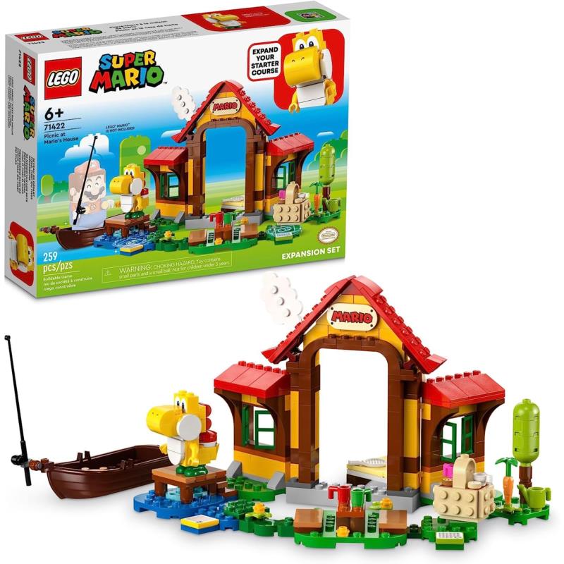 Lego Super Mario Picnic at Mario s House Expansion Set 71422 Building Toy