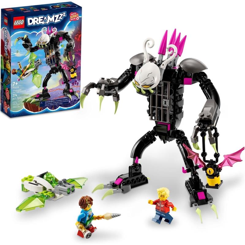 Lego Dreamzzz Grimkeeper The Cage Monster 71455 Building Toy Set Gift