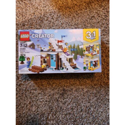 Lego Creator 31080 Modular Winter Vacation 374 Pieces